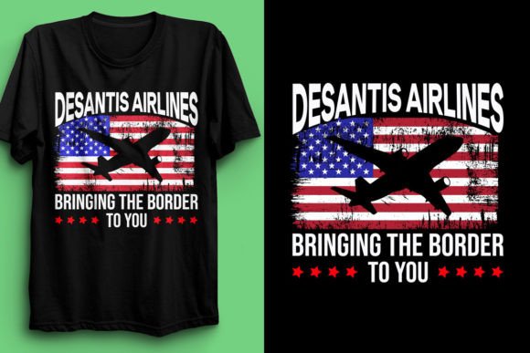 Desantis Airlines Bringing Graphic: T-Shirt Designs & Graphics