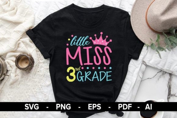 Little Miss 3rd Grade Graphics