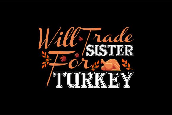 Thanksgiving T-Shirt Design Graphics