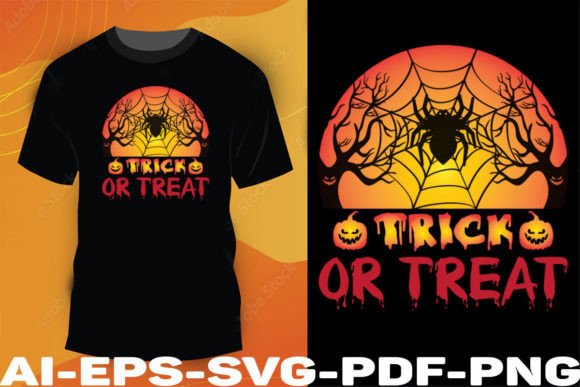 Trick or Treat: Halloween Graphics & T-Shirt Designs